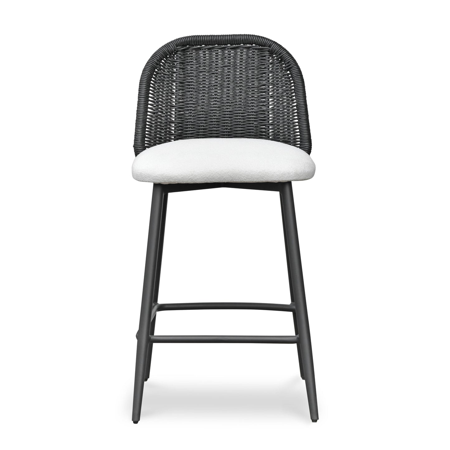 Alexa Performance Fabric Outdoor Stool by TOV O69286