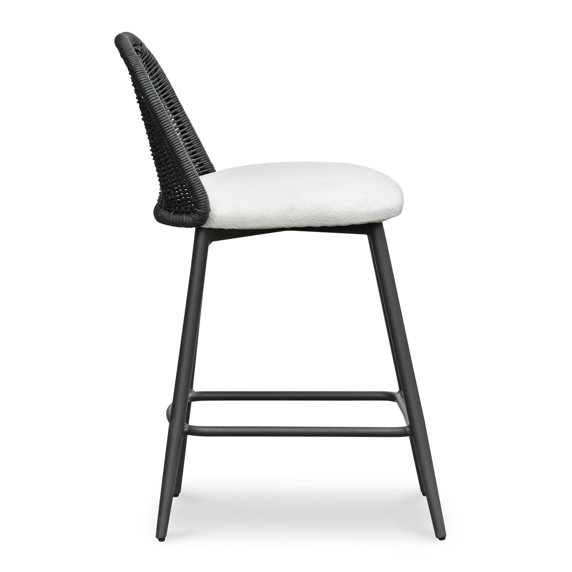Alexa Performance Fabric Outdoor Stool by TOV O69286