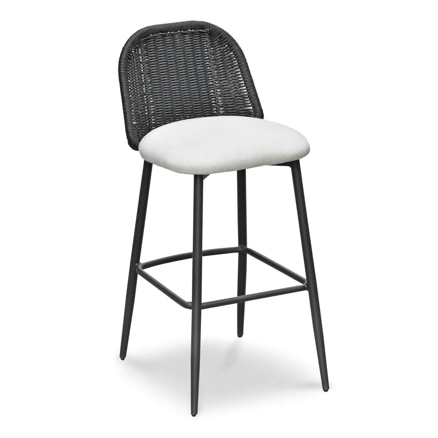 Alexa Performance Fabric Outdoor Stool by TOV O69286