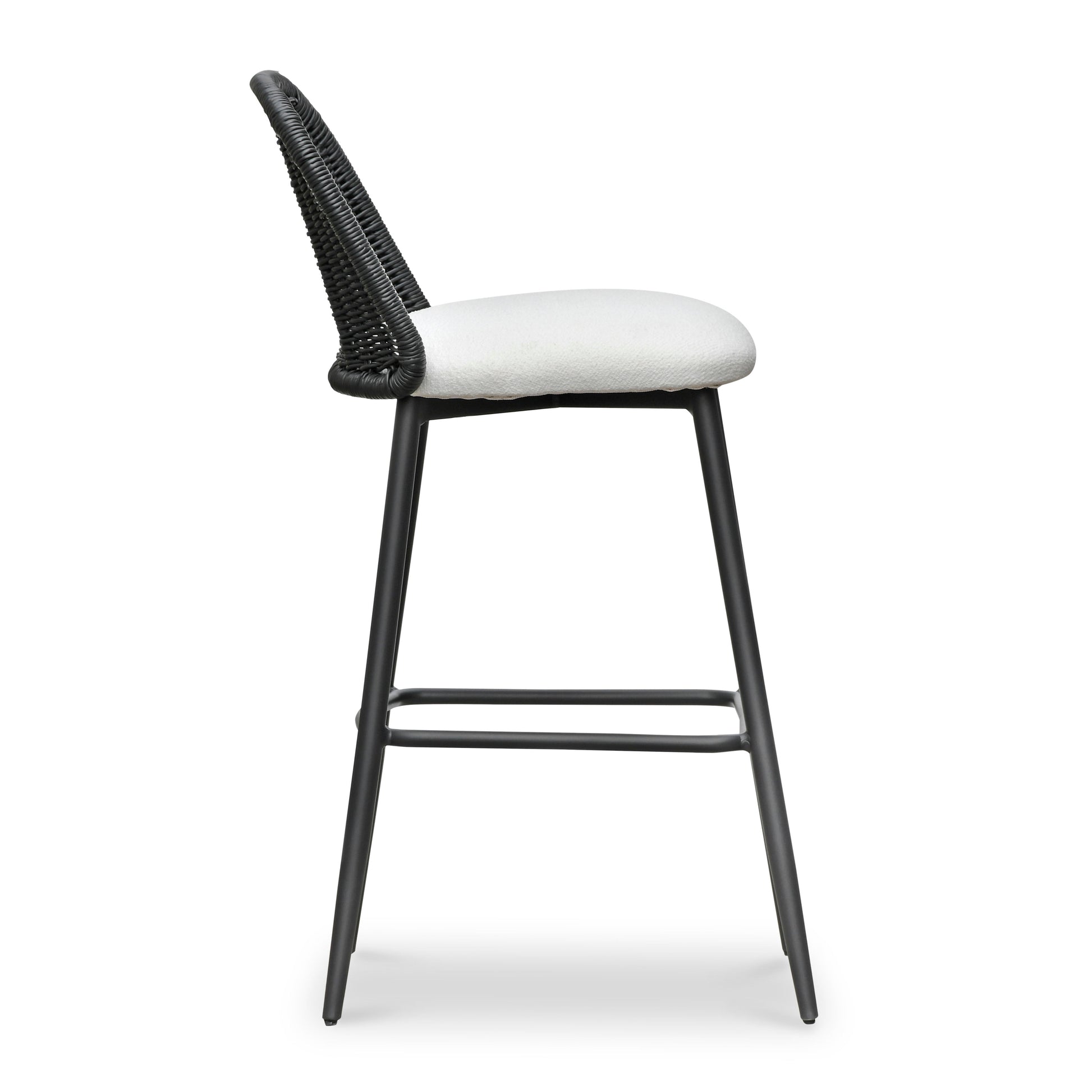 Alexa Performance Fabric Outdoor Stool by TOV O69285