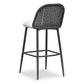 Alexa Performance Fabric Outdoor Stool by TOV O69285