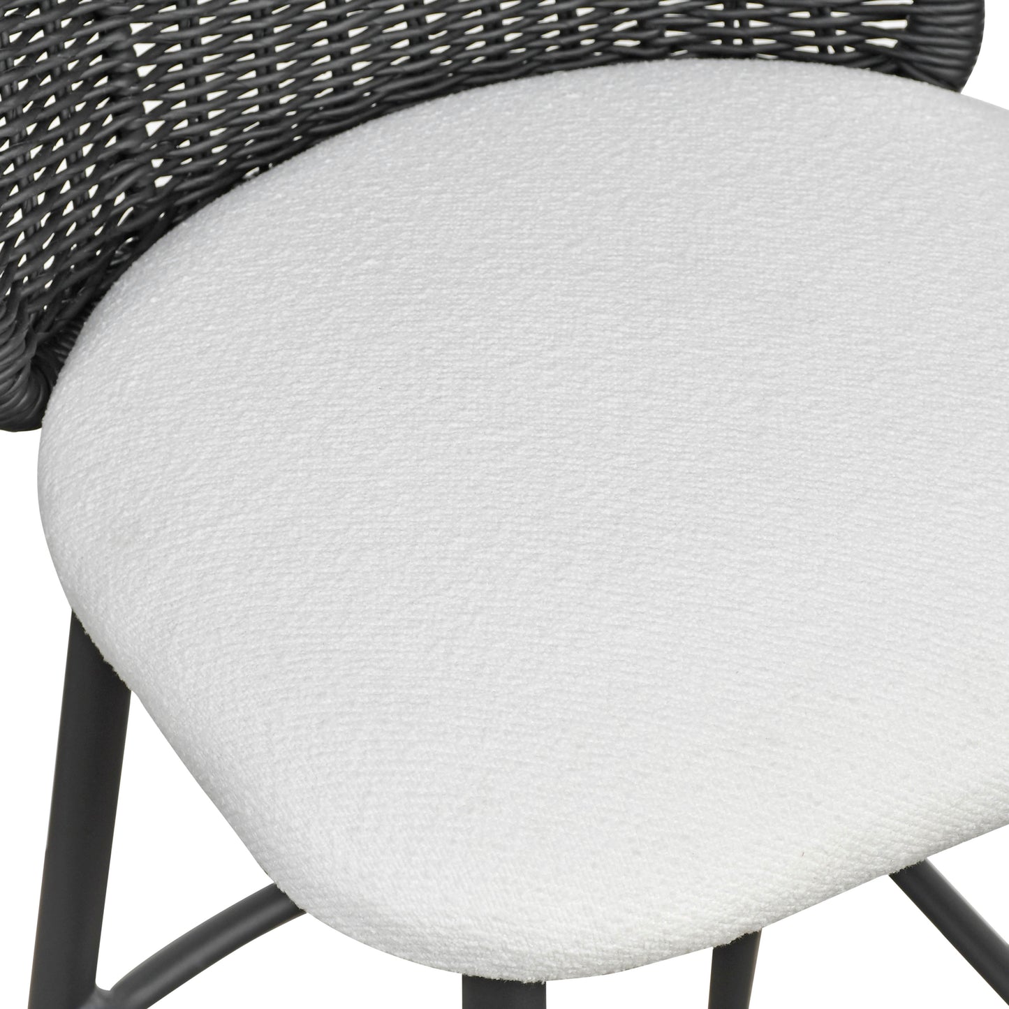 Alexa Performance Fabric Outdoor Stool by TOV O68961