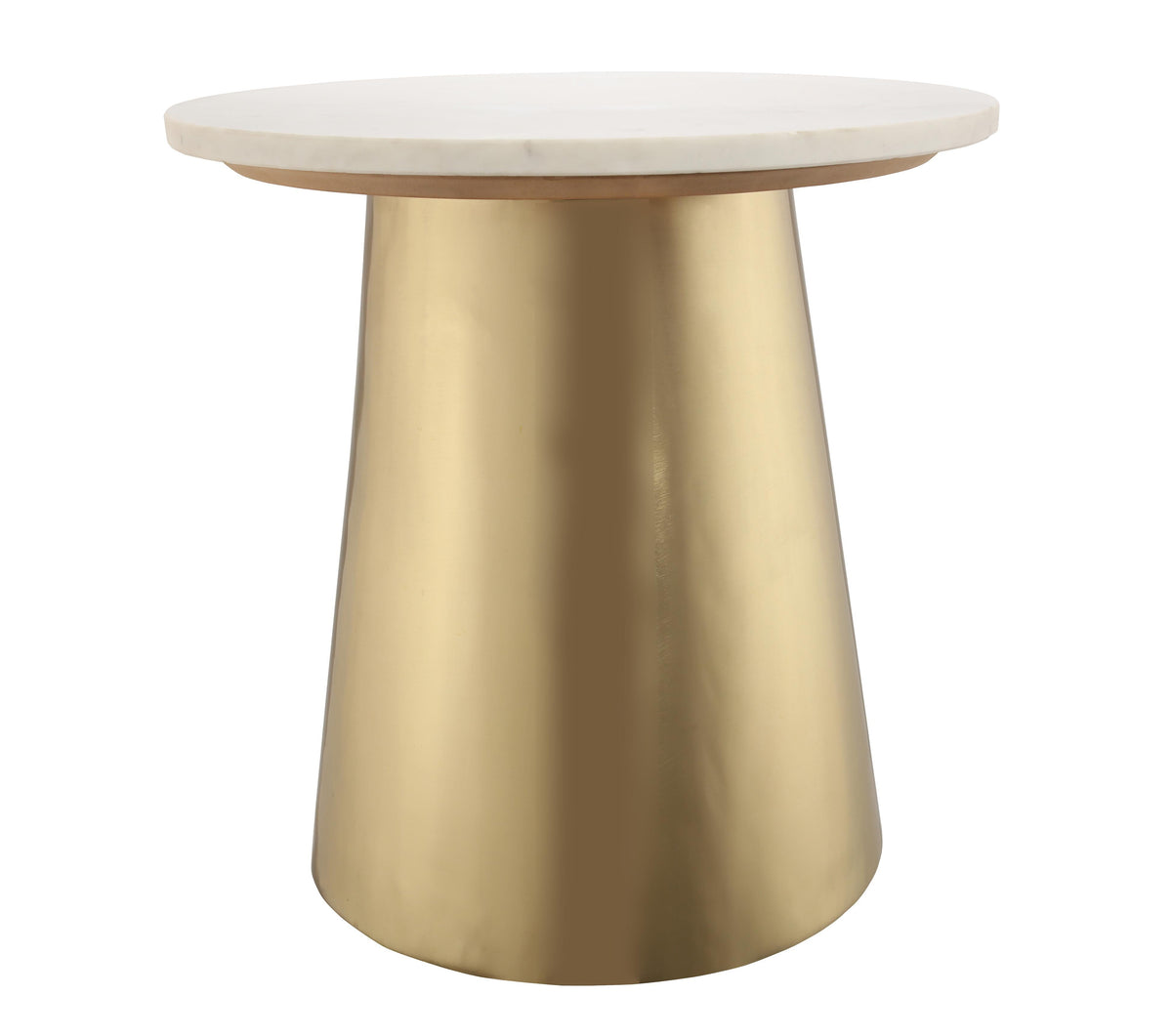 Bleeker Marble Side Table by TOV Furniture – photo 3 of 5