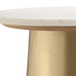 Bleeker Marble Side Table by TOV Oc18135
