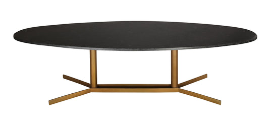 Gemma 51 Black Marble Coffee Table by TOV Oc18162