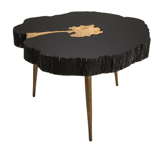 Timber 28 Black And Brass Coffee Table by TOV Oc18167