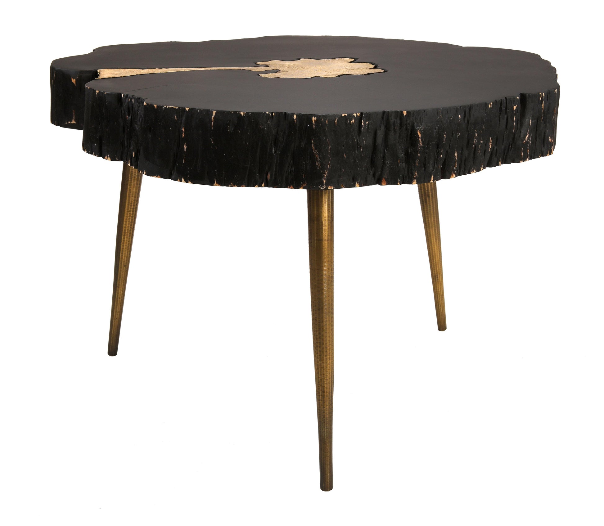 Timber 28 Black And Brass Coffee Table by TOV Oc18167