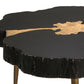 Timber 28 Black And Brass Coffee Table by TOV Oc18167