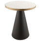 Richard Marble Round Side Table by TOV Oc18195