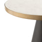 Richard Marble Round Side Table by TOV Oc18195