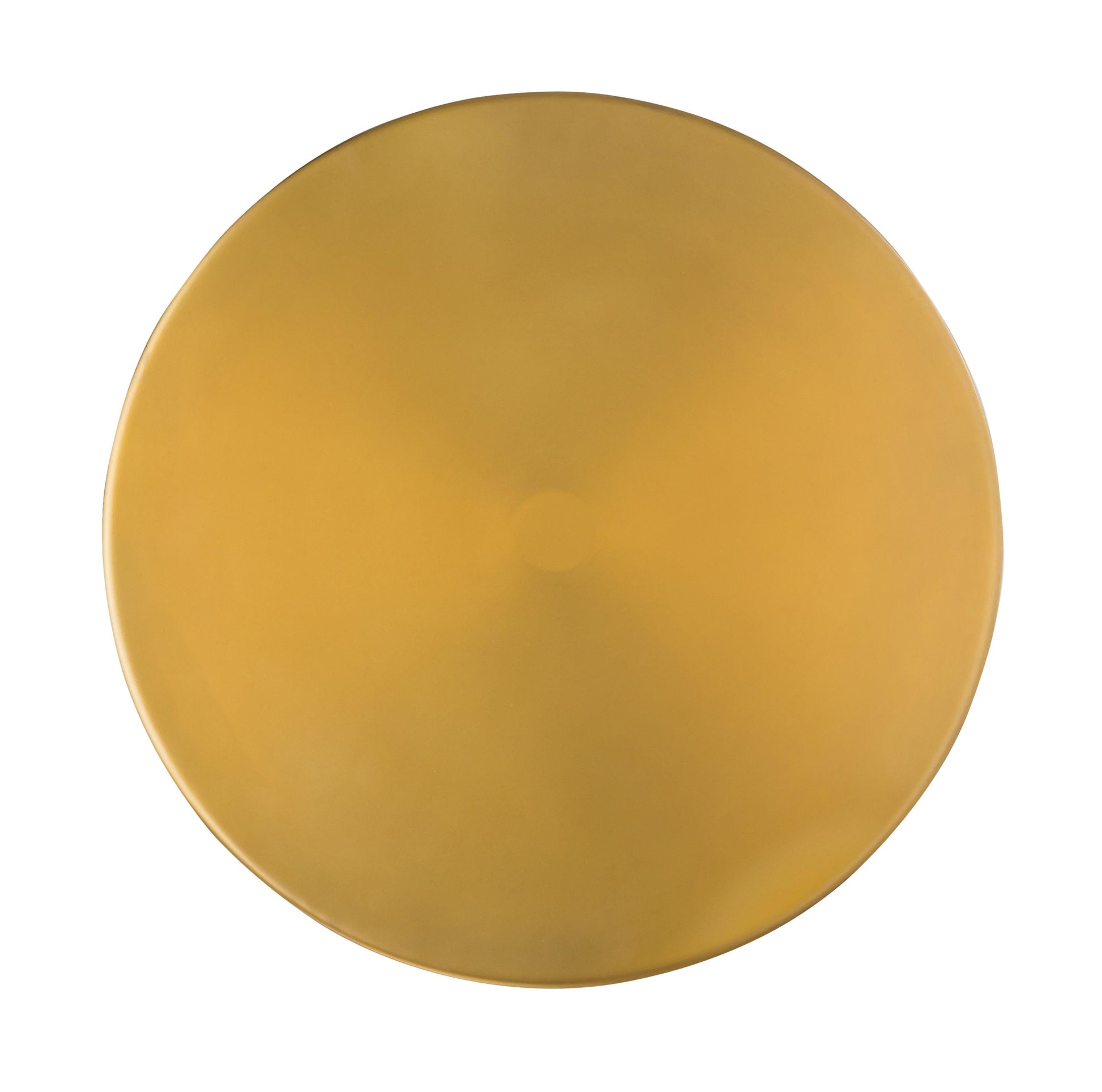 Blaze Glass and Brass Side Table Antique Brass, Black by Tov Furniture