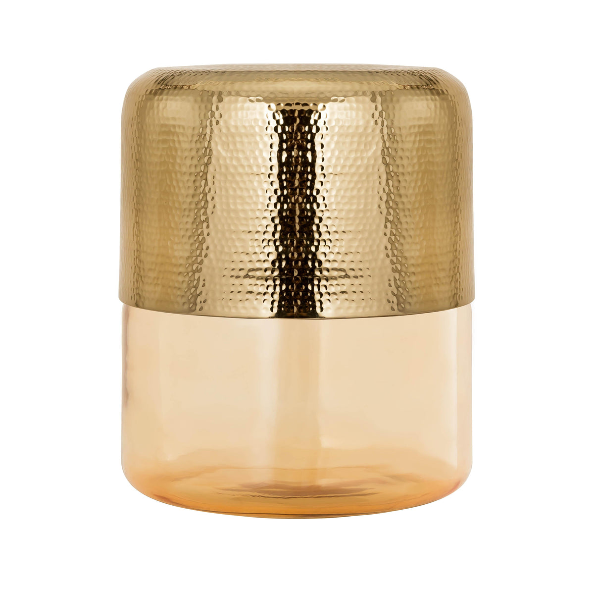 Kolla Side Table in Amber/Gold by TOV Furniture – photo 3 of 9