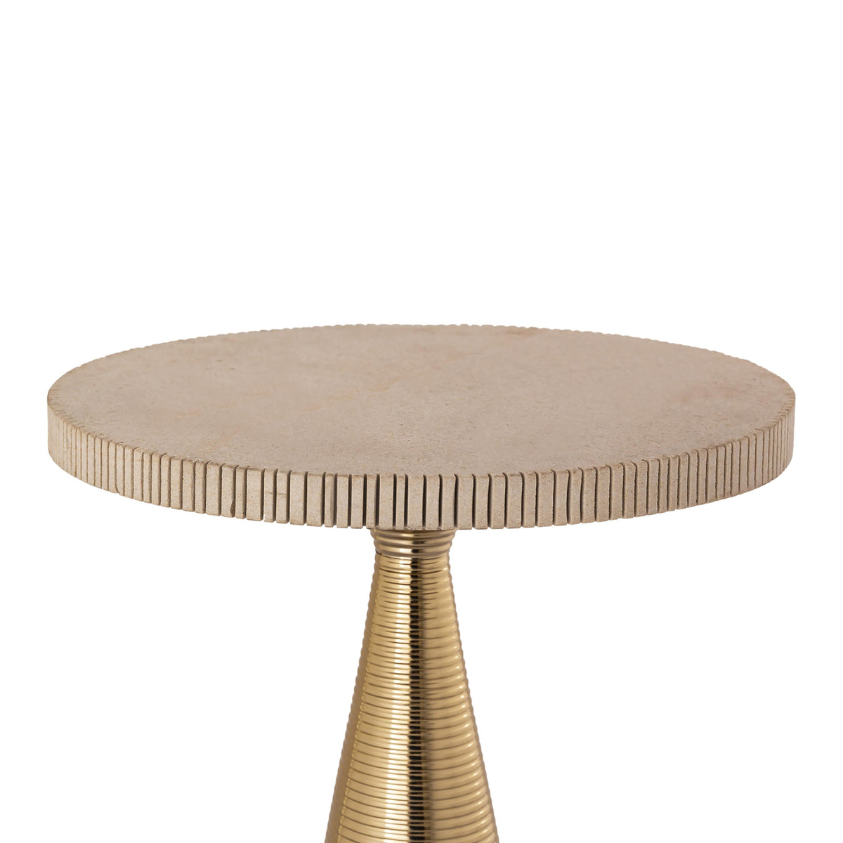 Celeste Ribbed Side Table by TOV Furniture – photo 5 of 8