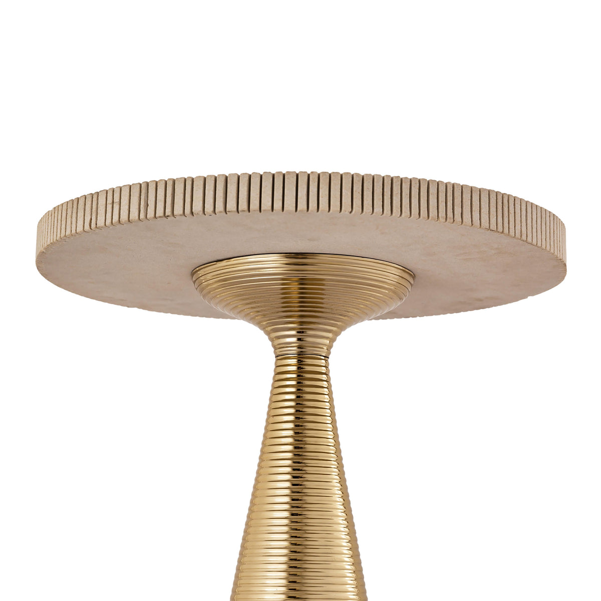 Celeste Ribbed Side Table by TOV Furniture – photo 7 of 8