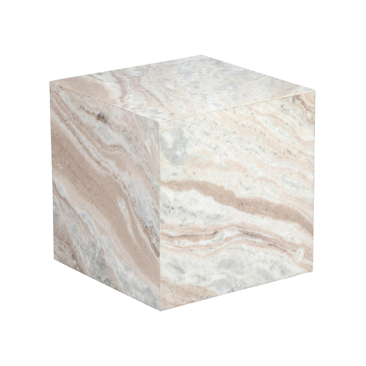 Keira Marble Side Table by TOV Furniture – photo 1 of 7