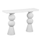 Lupita 53 White Console Table by TOV Oc18433