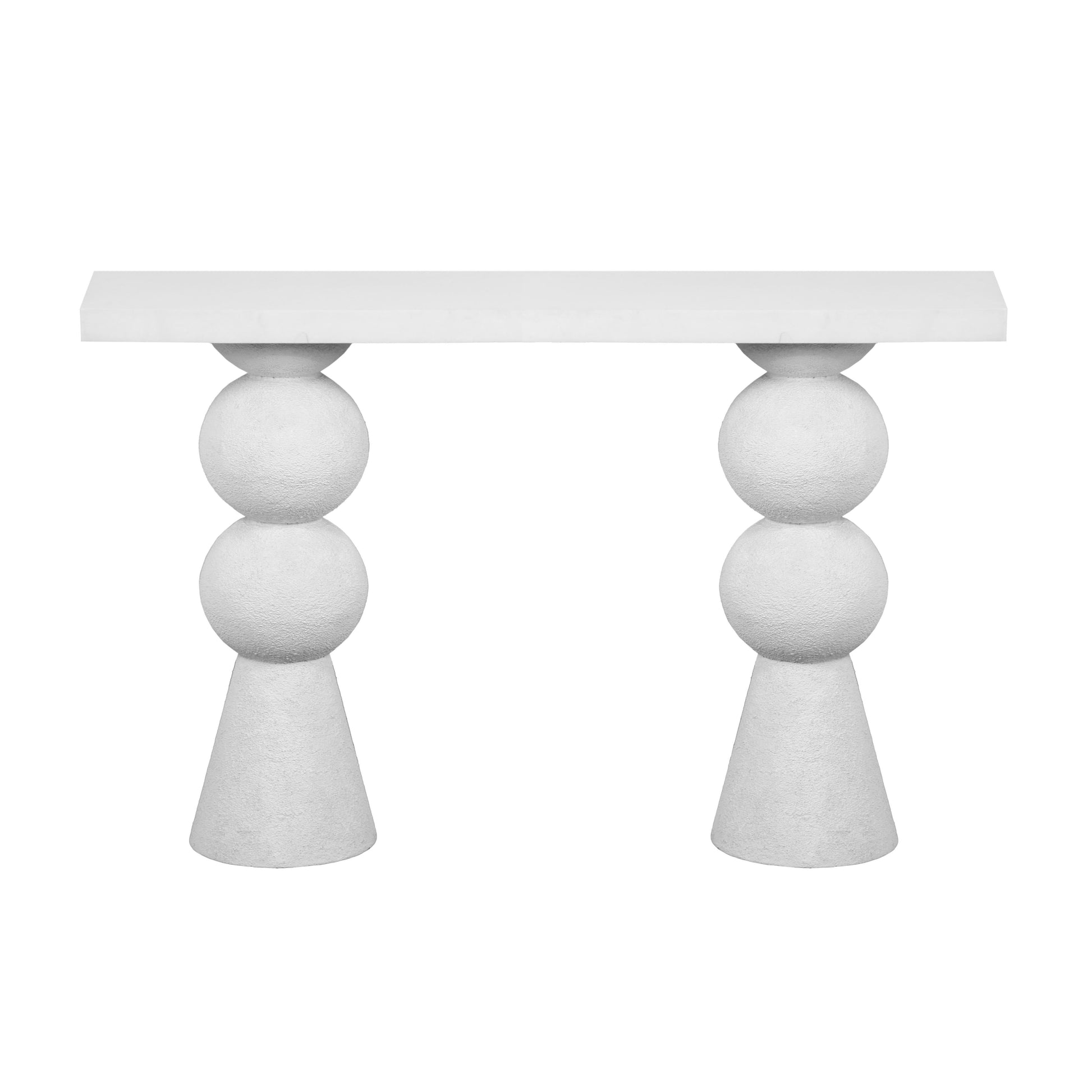 Lupita 53 White Console Table by TOV Oc18433