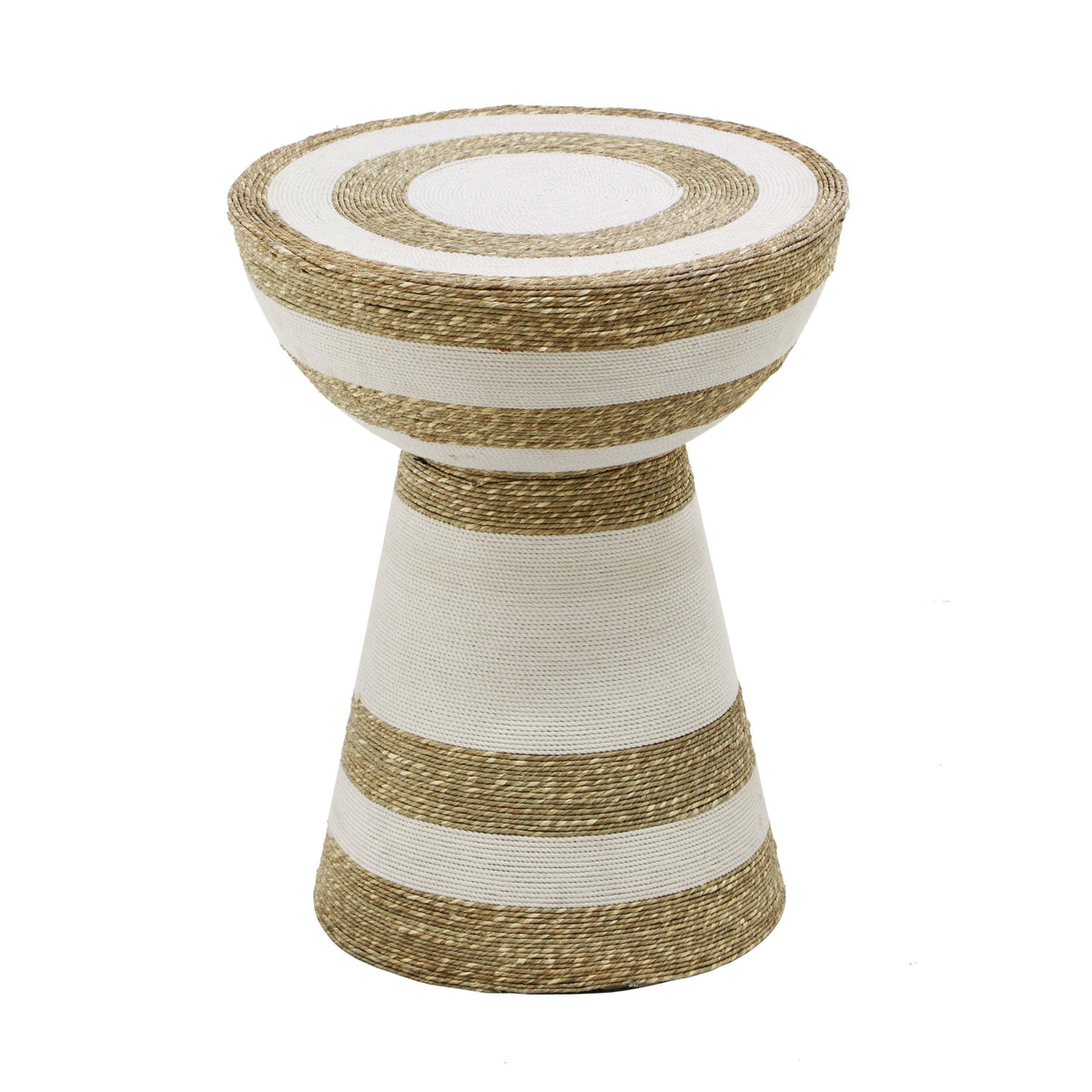 Wren Grass Side Table in Natural/White by TOV Furniture – photo 1 of 7