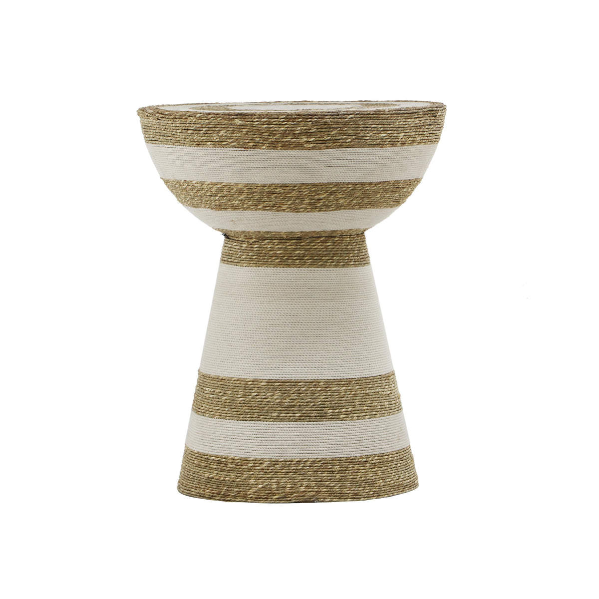 Wren Grass Side Table in Natural/White by TOV Furniture – photo 3 of 7