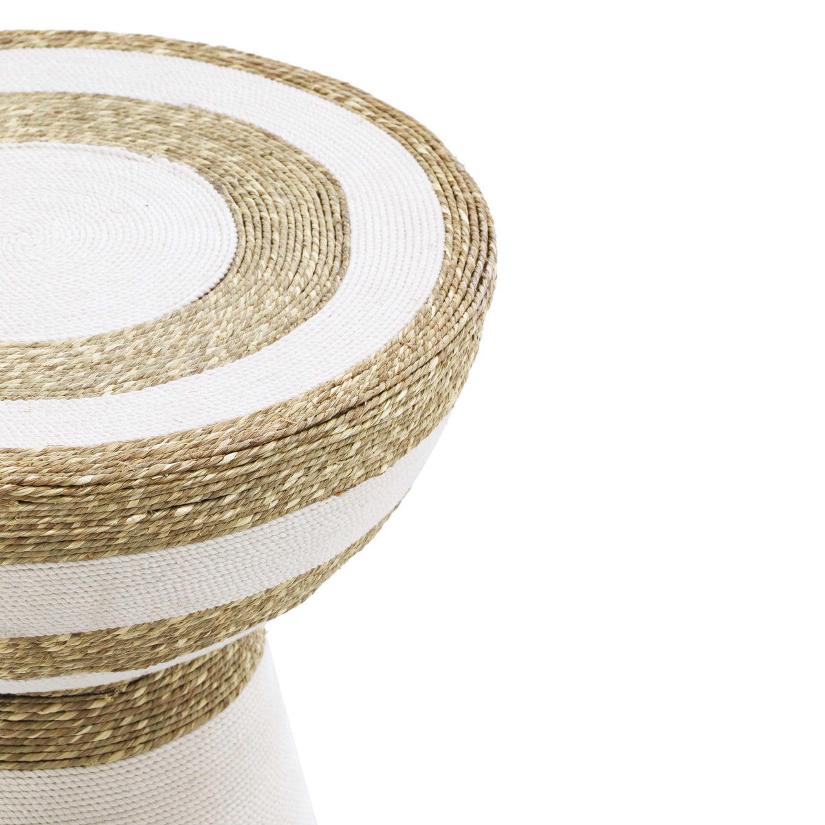 Wren Grass Side Table in Natural/White by TOV Furniture – photo 4 of 7
