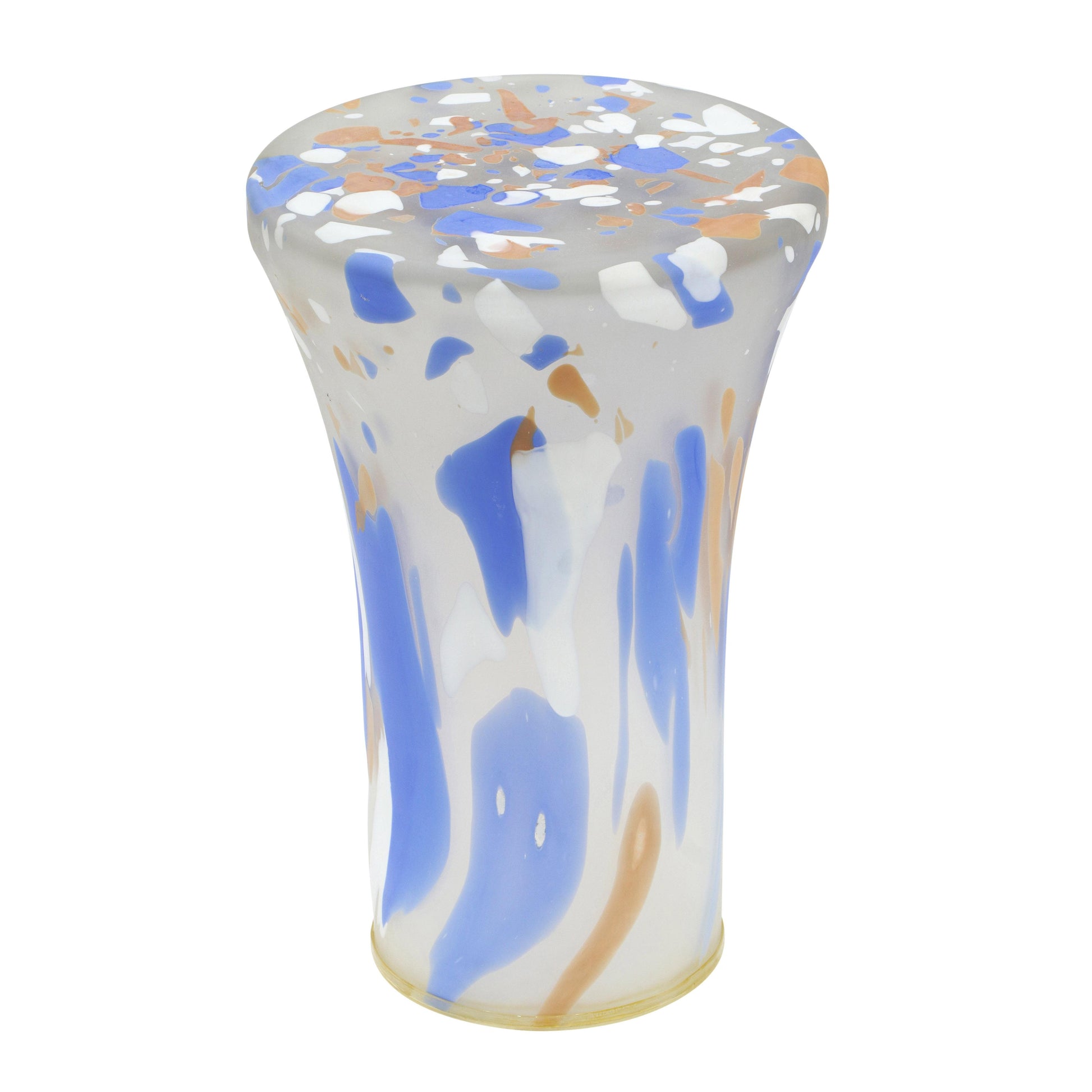 Journee Glass Side Table Multi - ON FINAL SALE by Tov Furniture