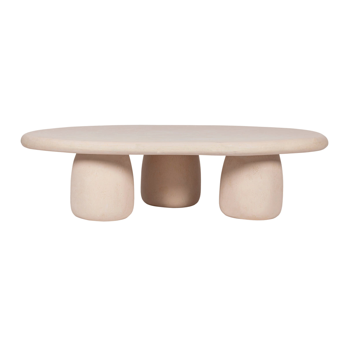 Rahul 59" Cream Coffee Table by TOV Furniture – photo 1 of 7