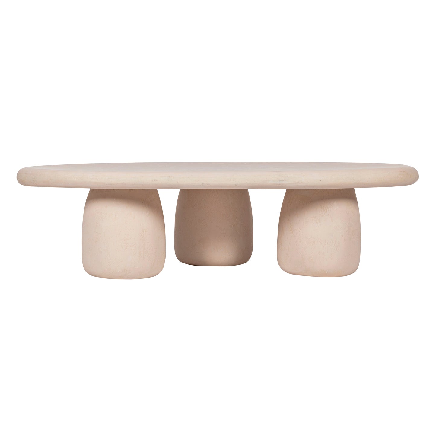 Rahul 59 Cream Coffee Table by TOV Oc18503