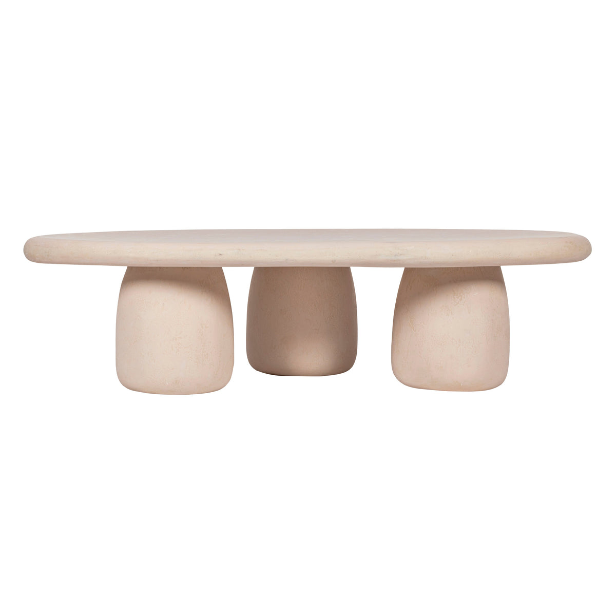 Rahul 59" Cream Coffee Table by TOV Furniture – photo 3 of 7