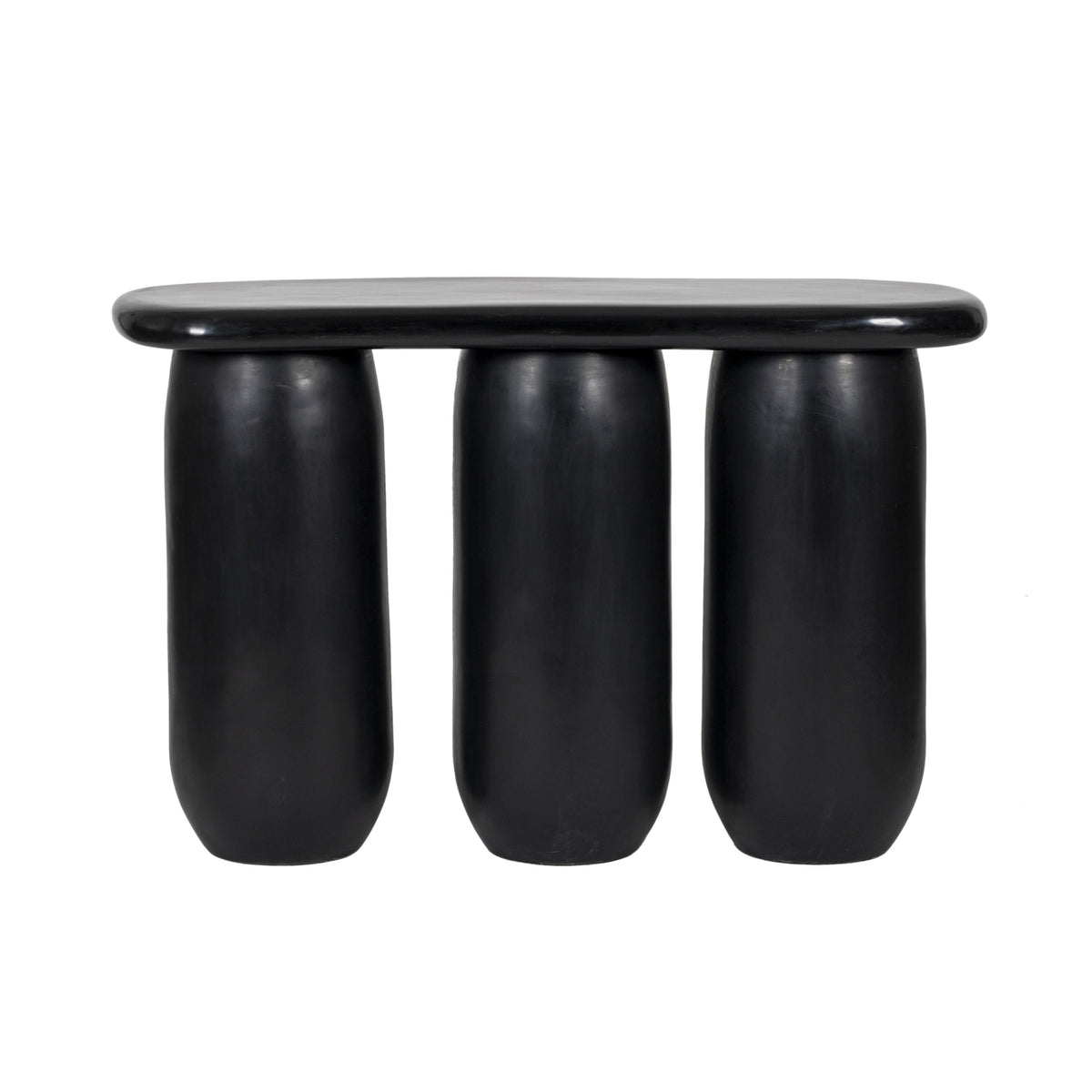 Rahul Black Console Table by TOV Furniture – photo 1 of 7