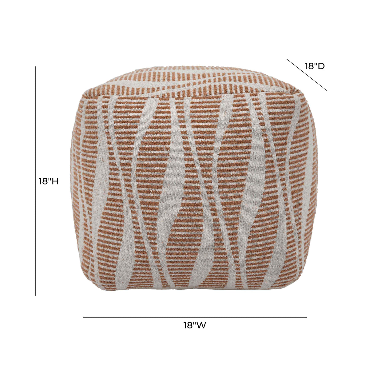 Ember Natural and Cream Woven Pouf by TOV Furniture – photo 6 of 6