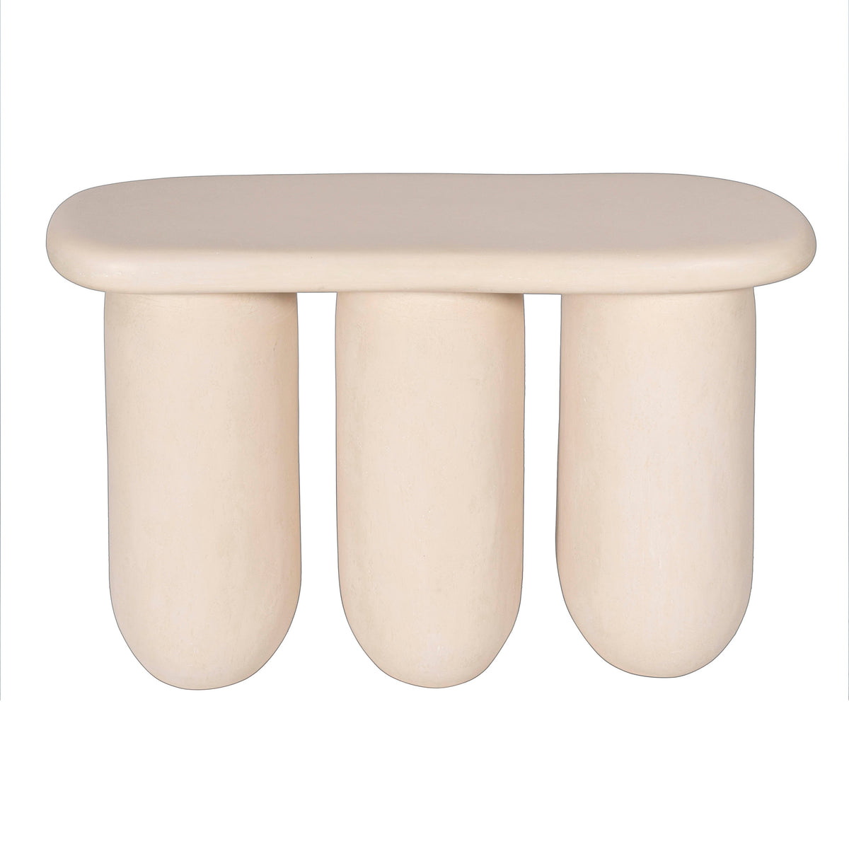 Rahul Cream Console Table by TOV Furniture – photo 1 of 6