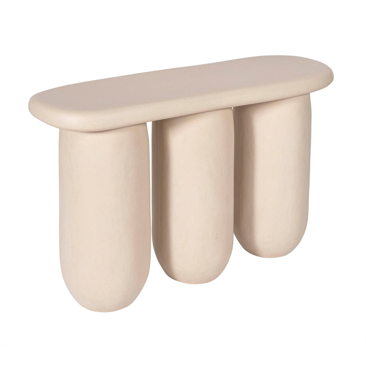 Rahul Cream Console Table by TOV Furniture – photo 3 of 6