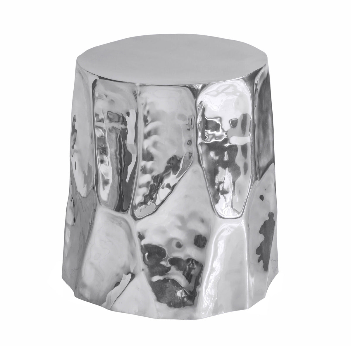 Forma Chrome Side Table by TOV Furniture – photo 3 of 6