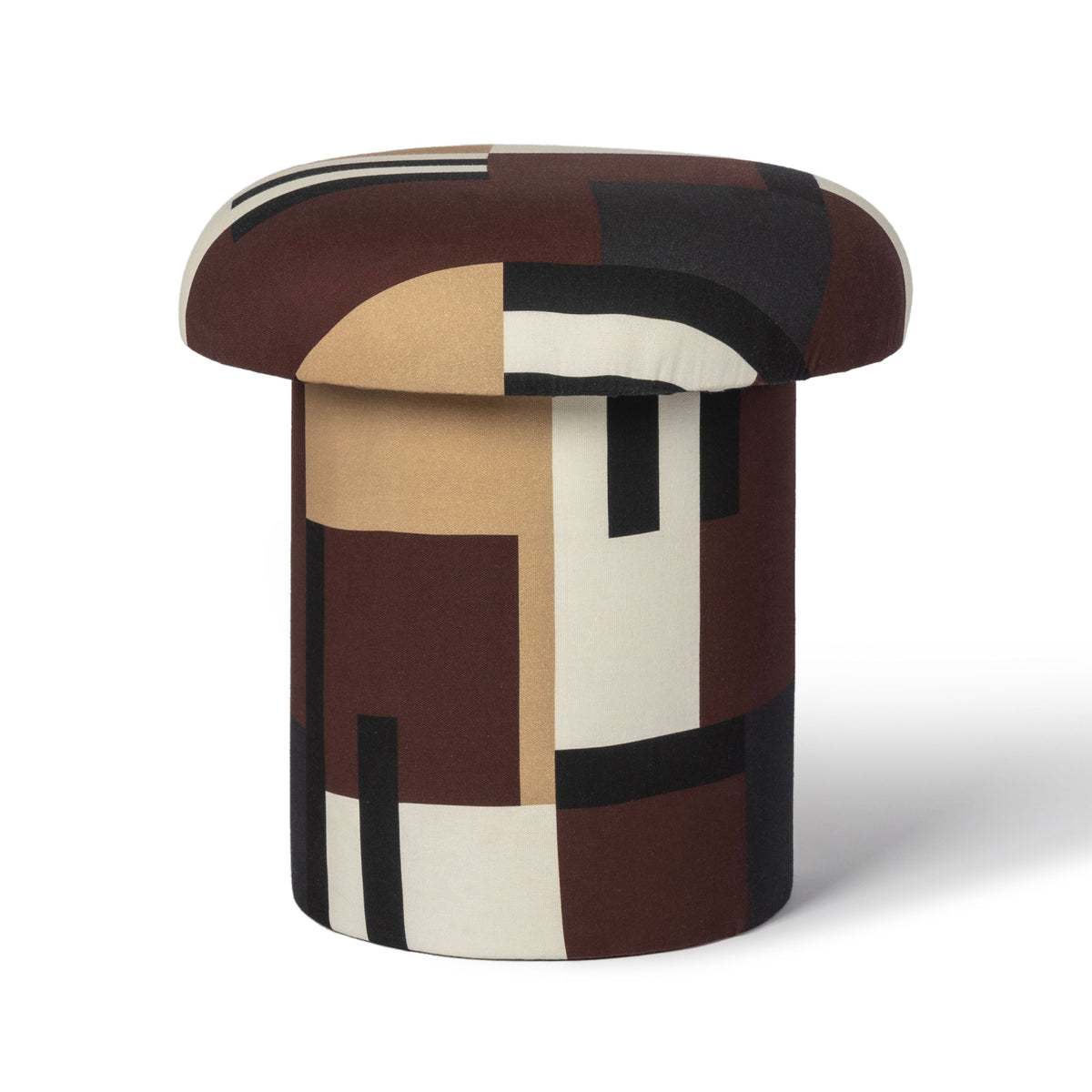 Lucy Mushroom Stool in Mud Brown by TOV Furniture – photo 3 of 6