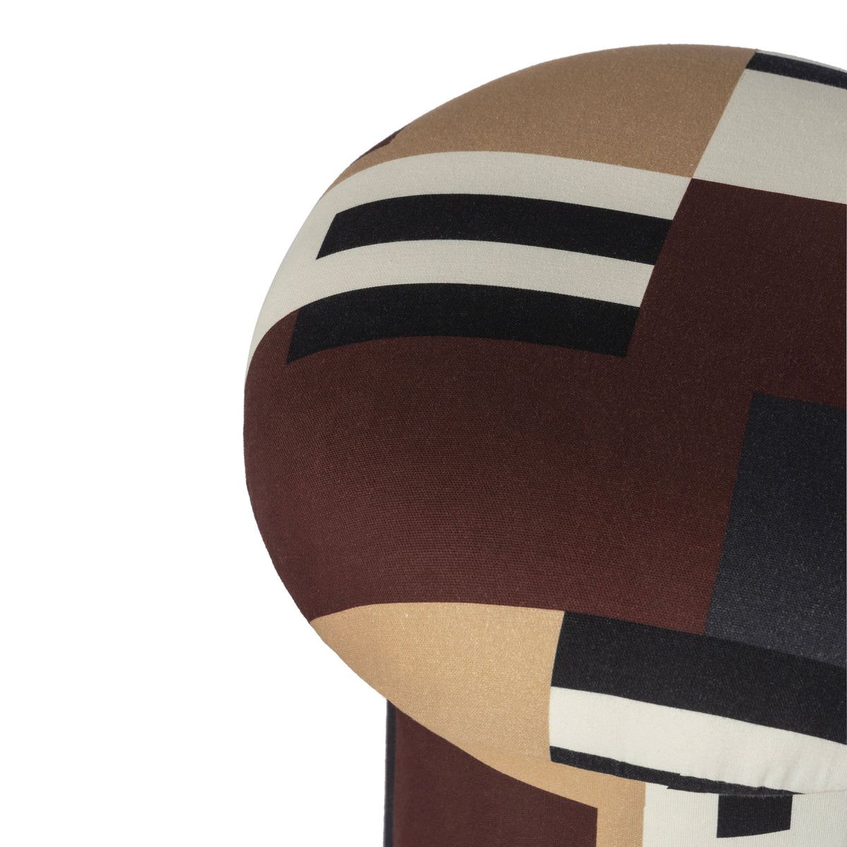 Lucy Mushroom Stool in Mud Brown by TOV Furniture – photo 4 of 6
