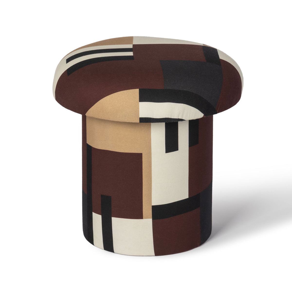 Lucy Mushroom Stool in Mud Brown by TOV Furniture – photo 1 of 6