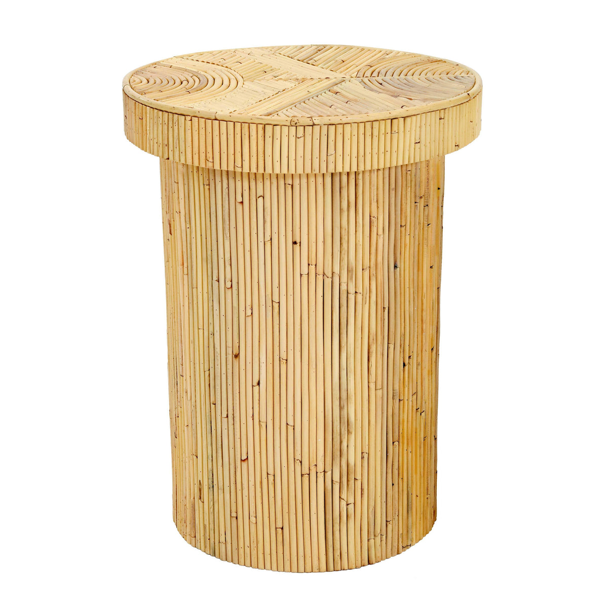 Acadia Rattan Side Table by TOV Furniture – photo 1 of 8