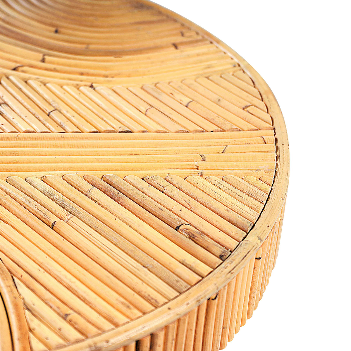 Acadia Rattan Side Table by TOV Furniture – photo 7 of 8