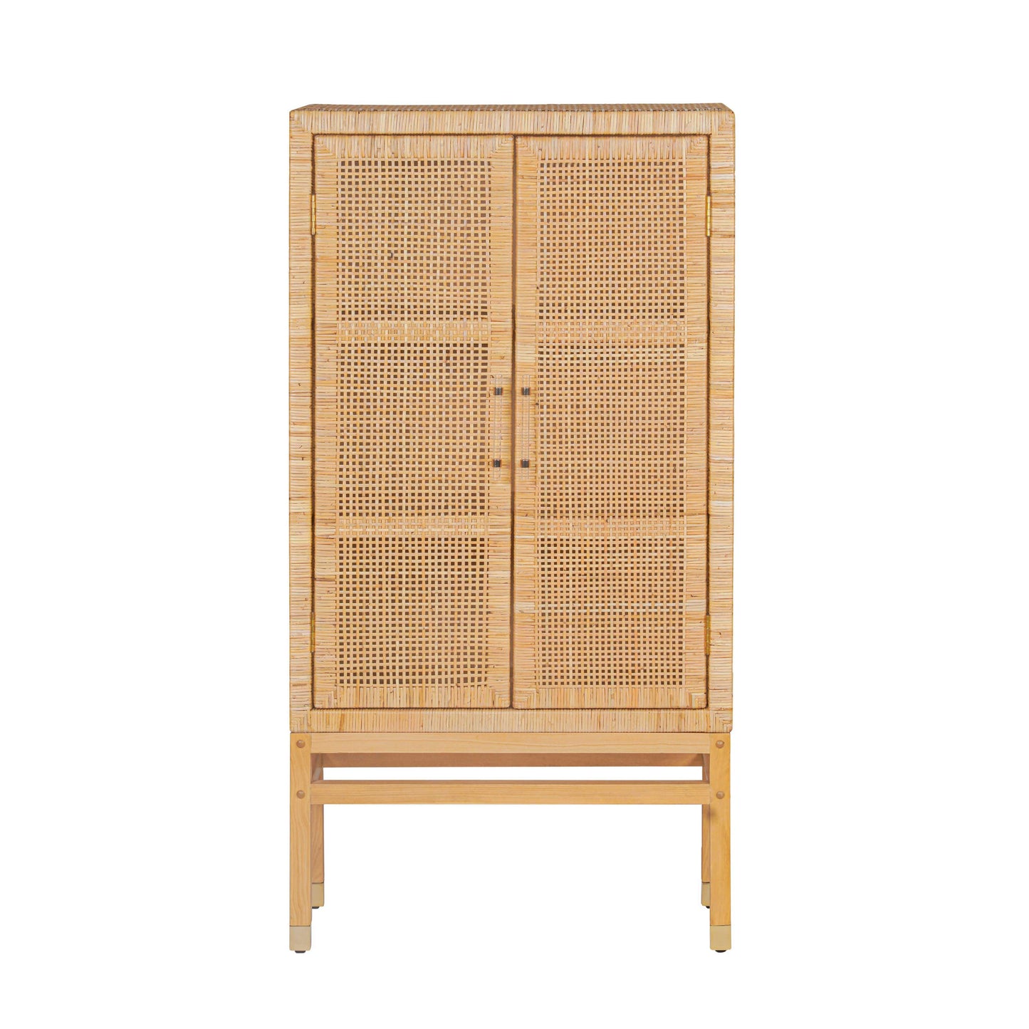 Amara Woven Rattan Cabinet Natural by Tov Furniture