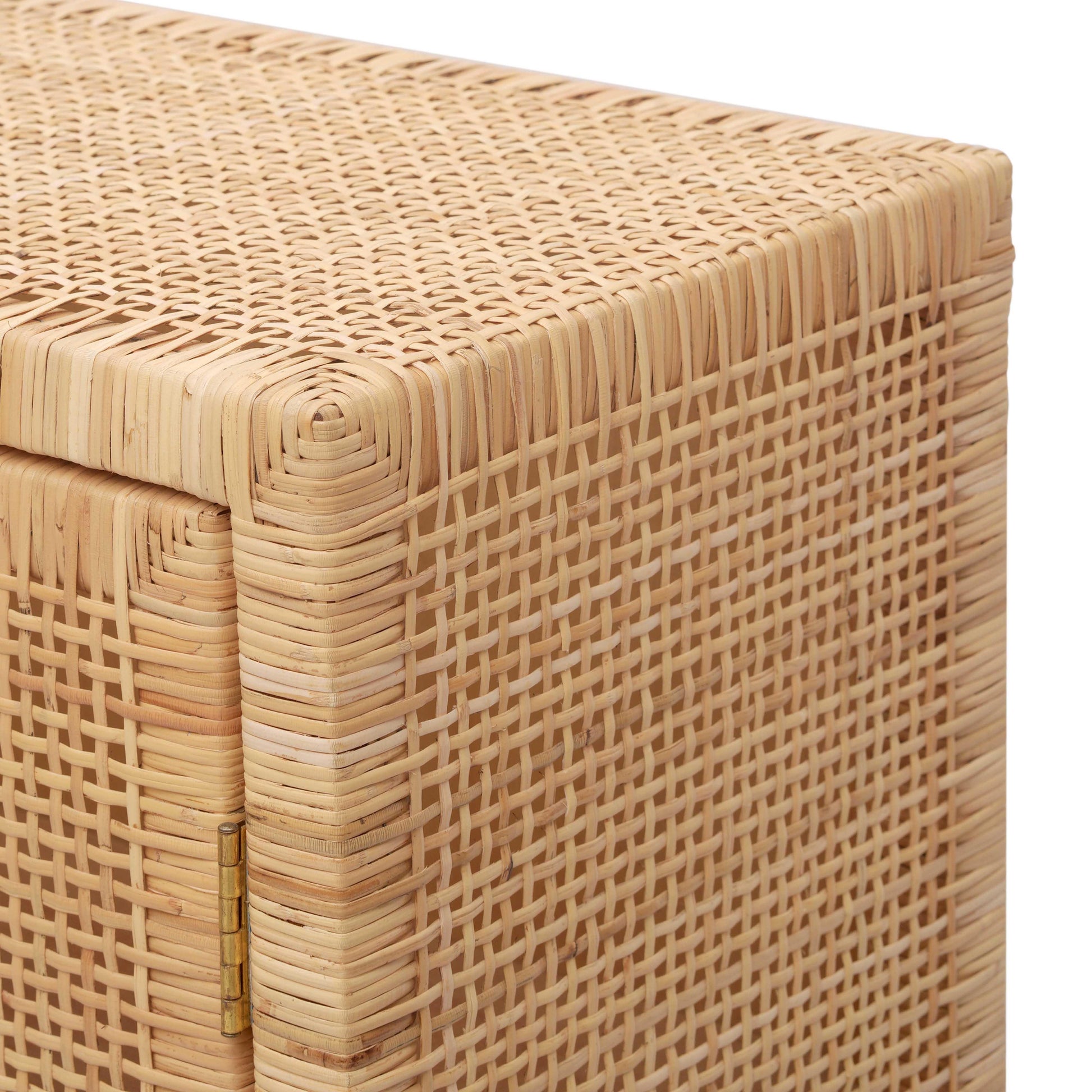 Amara Woven Rattan Cabinet Natural by Tov Furniture