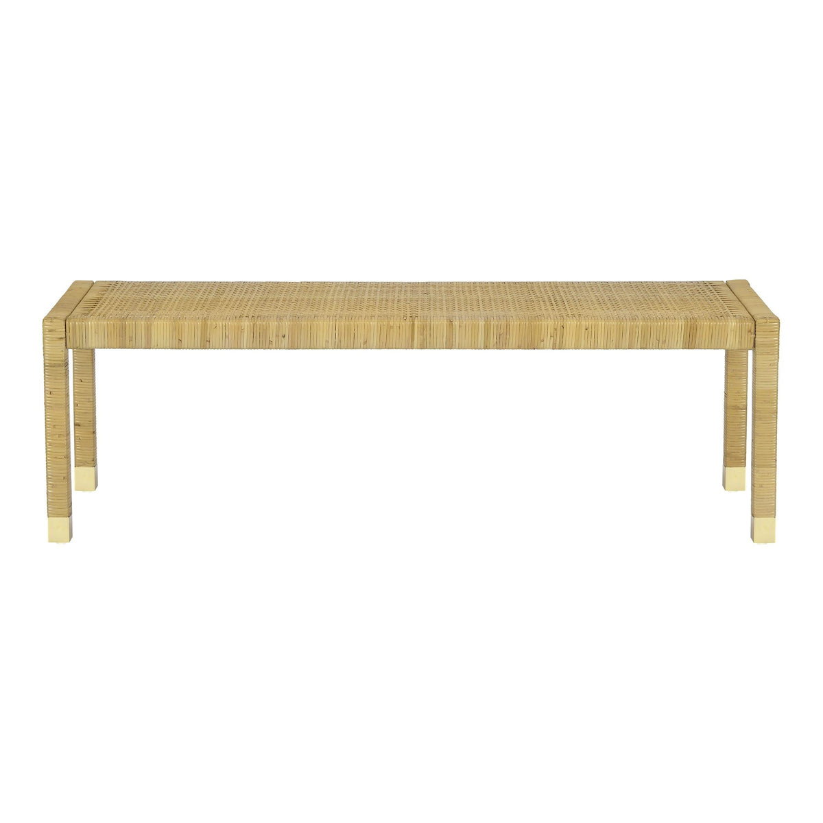 Amara Cream Contract-Grade Linen Bench by TOV Furniture – photo 5 of 9