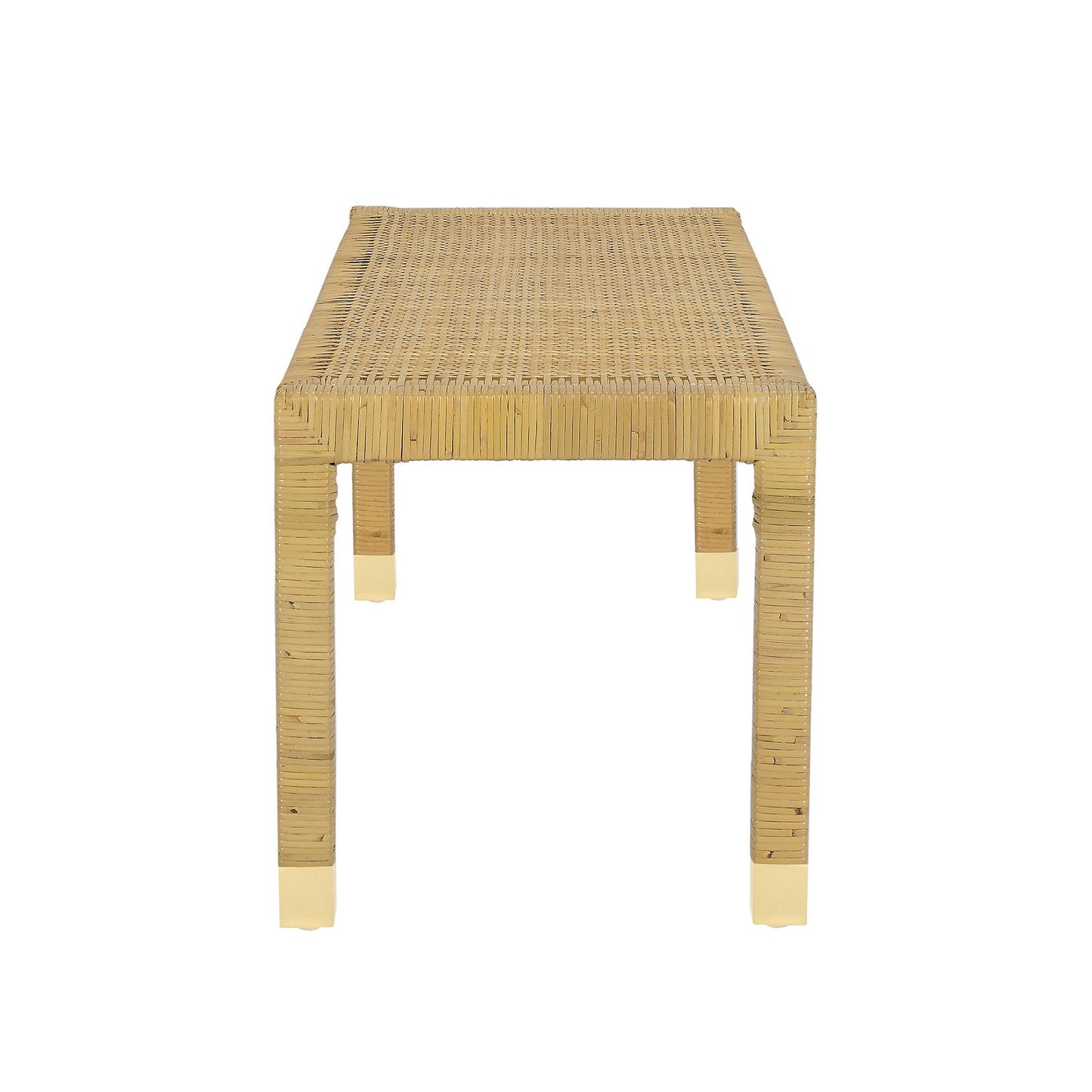 Amara Cream Contract-Grade Linen Bench Cream, Natural by Tov Furniture