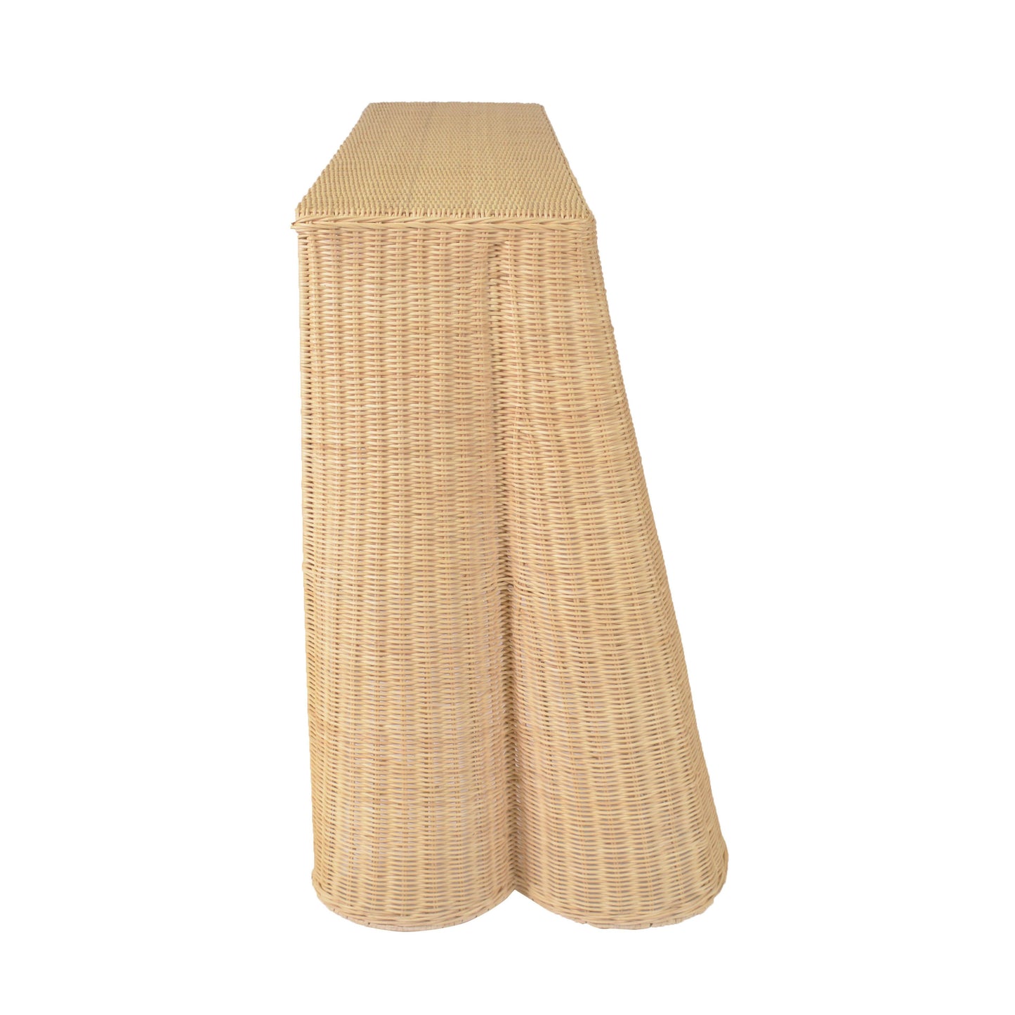 Egan 55" Natural Rattan Console Table Natural by Tov Furniture