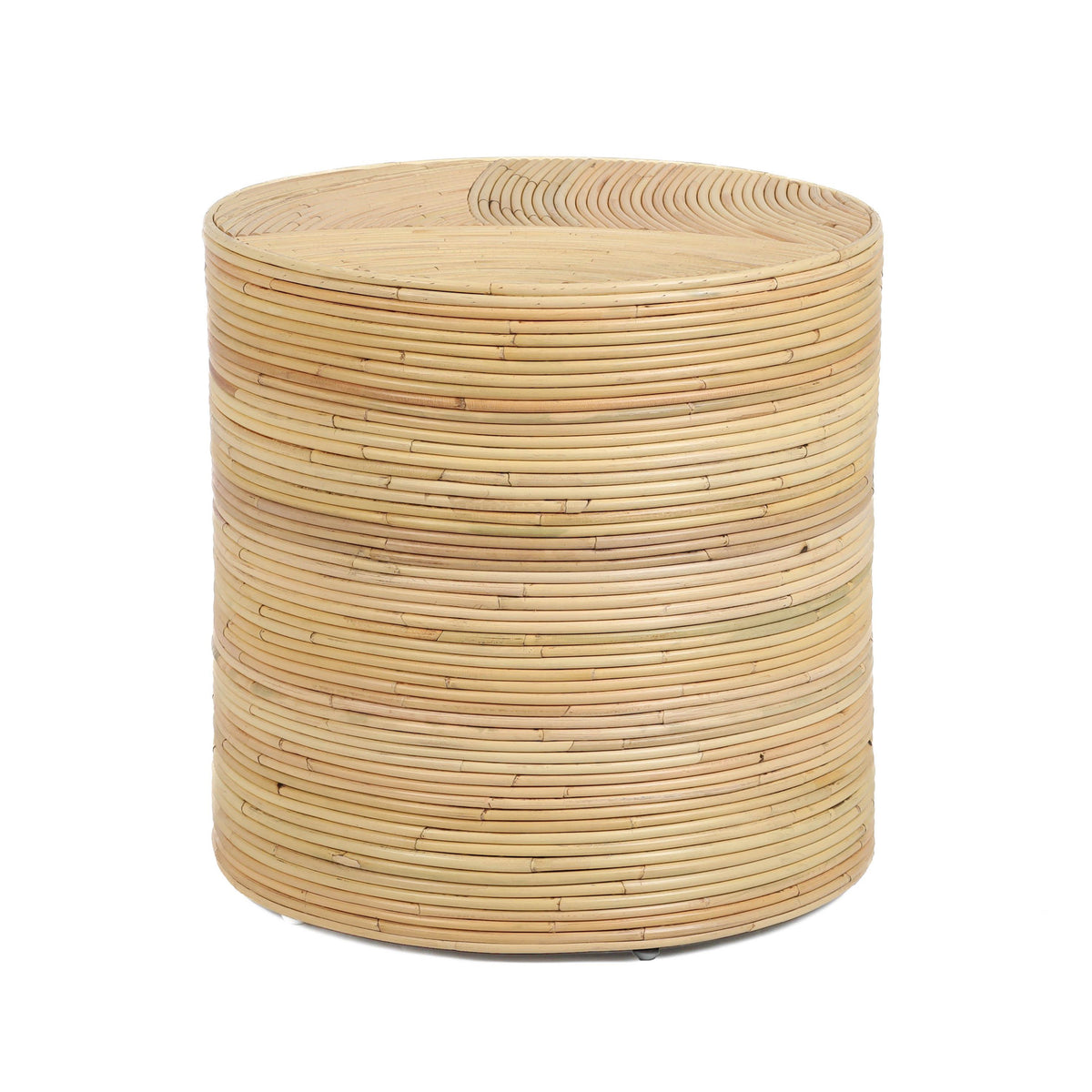Matea Natural Rattan Arch Side Table by TOV Furniture – photo 1 of 7
