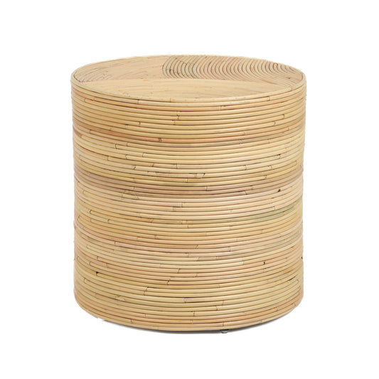 Matea Natural Rattan Arch Side Table by TOV Furniture – photo 1 of 7