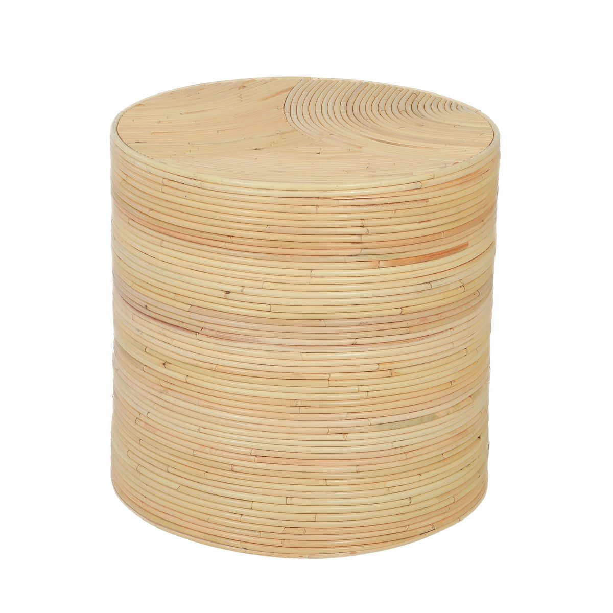 Matea Natural Rattan Arch Side Table by TOV Furniture – photo 3 of 7