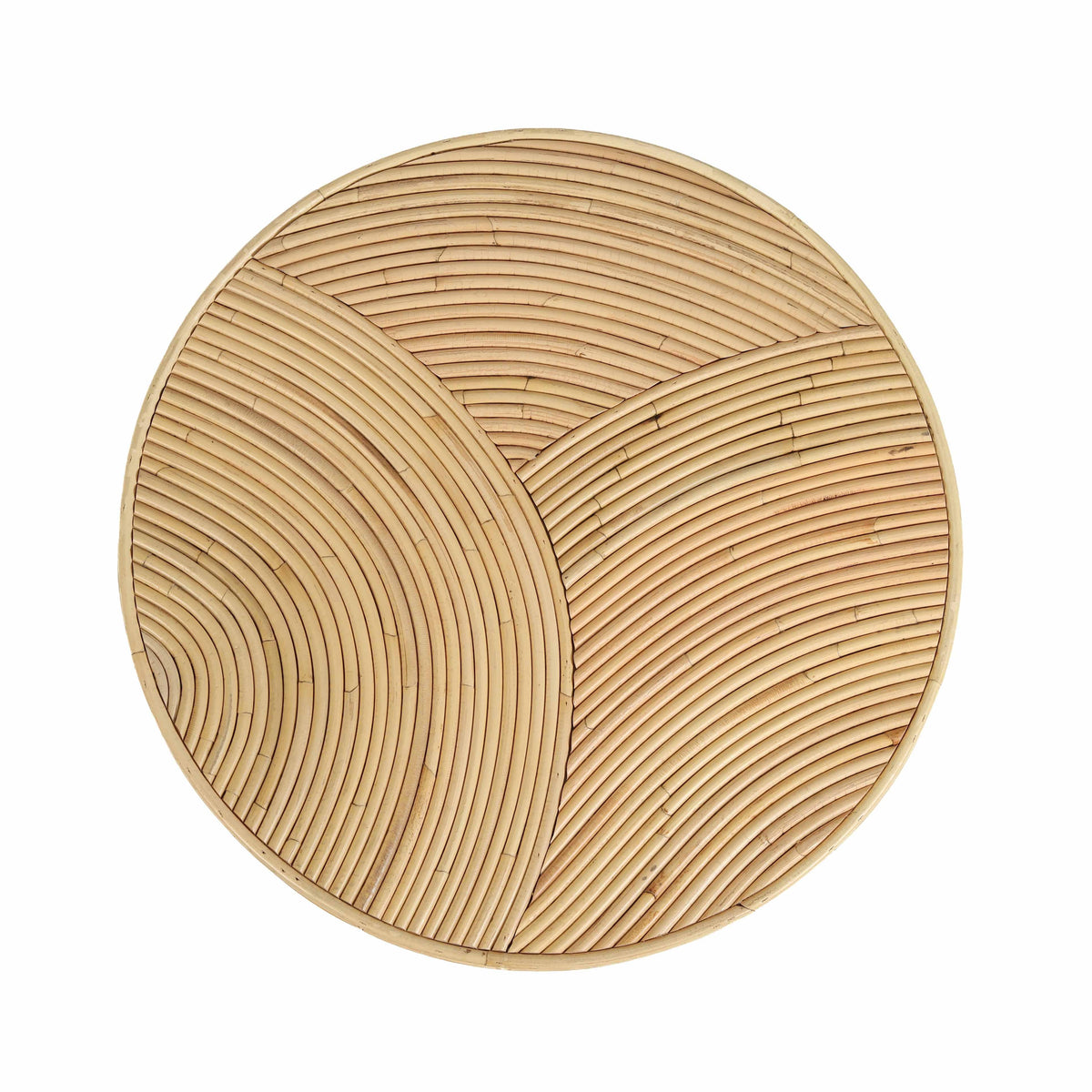 Matea Natural Rattan Arch Side Table by TOV Furniture – photo 4 of 7