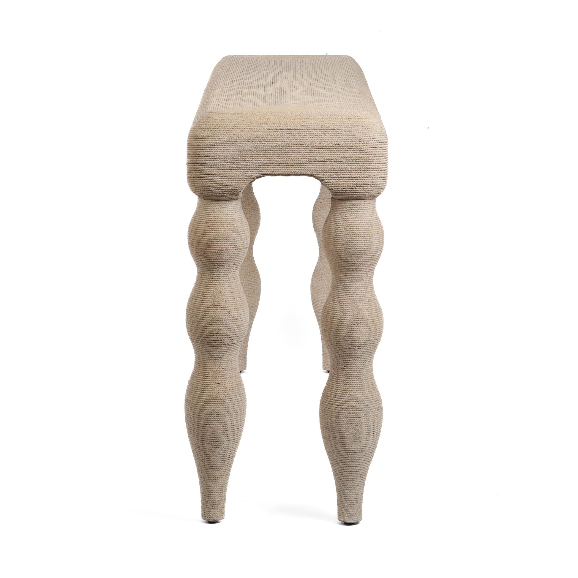 Vicky 68" Natural Woven Seagrass Console Table Natural by Tov Furniture