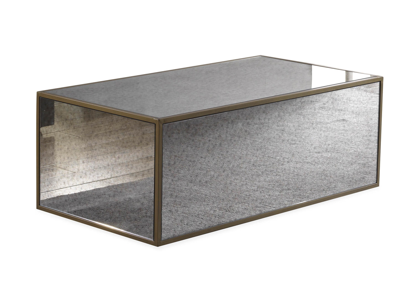 Lana Mirrored Coffee Table 43 48 by TOV Ihoc68256
