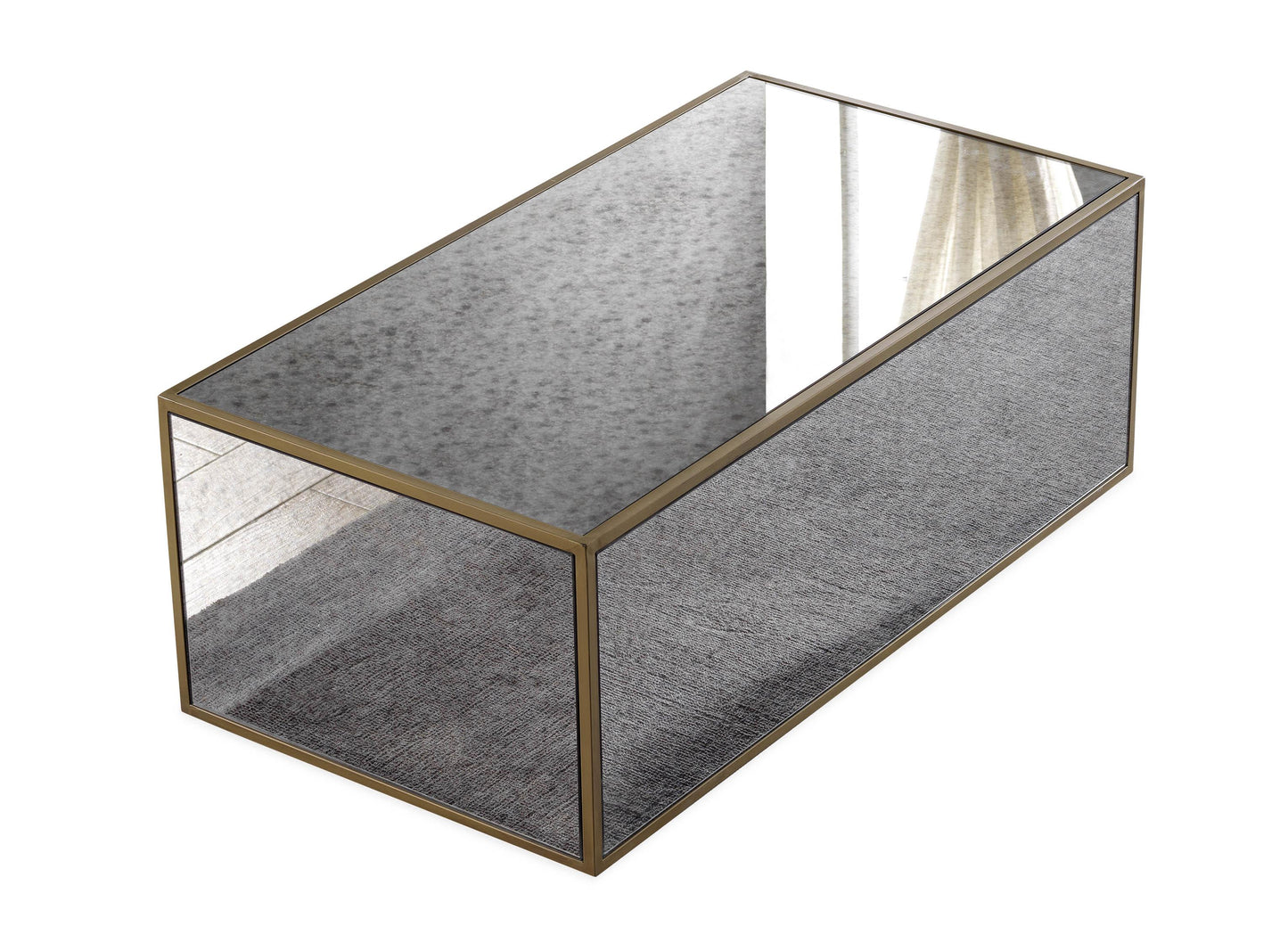 Lana Mirrored Coffee Table 43 48 by TOV Ihoc68256